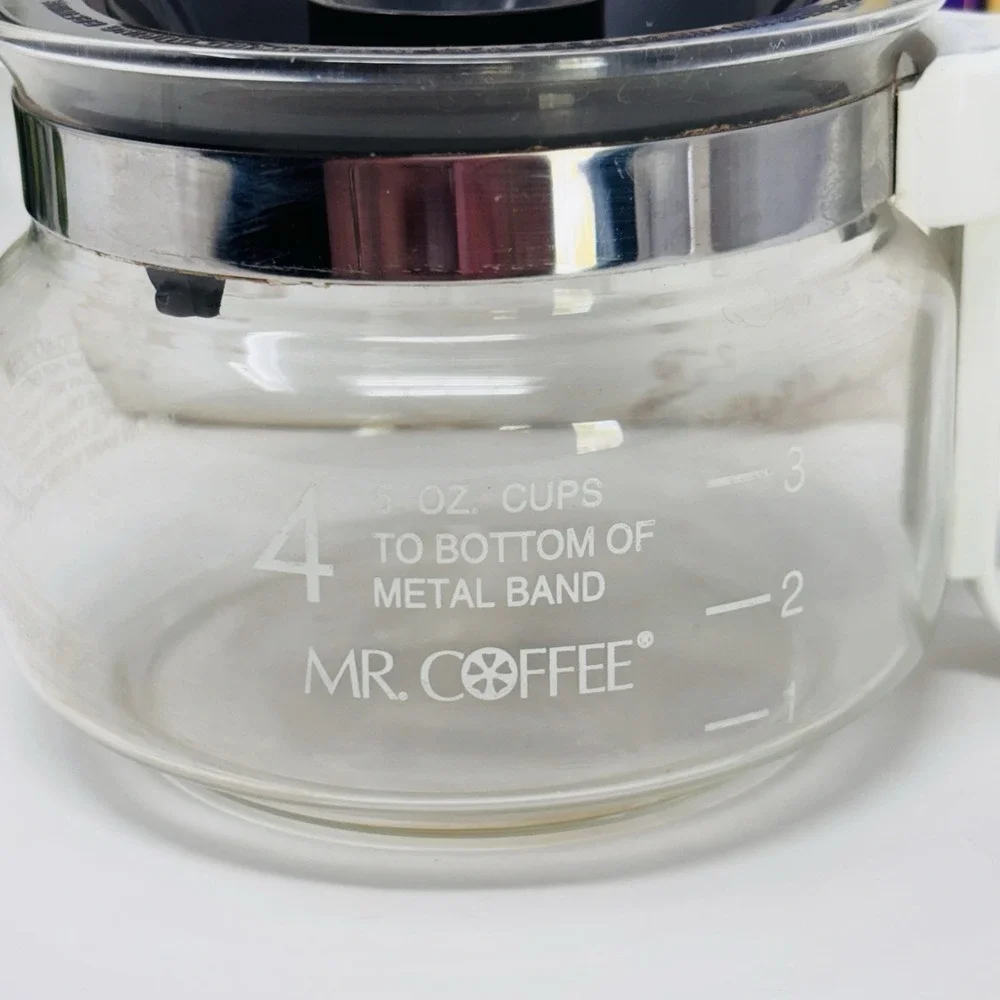 MR COFFEE Replacement D40‎ Replacement Decanter Carafe Pot White 4 Cup